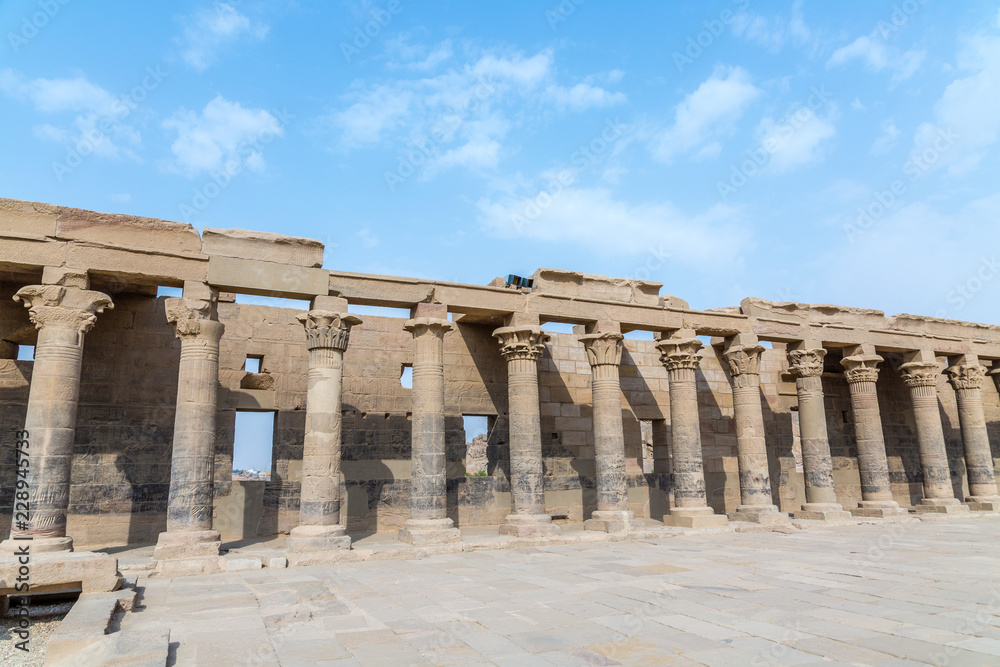 Fototapeta premium Philae temple on Agilkia Island