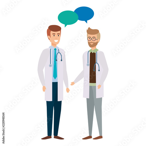 doctors talking avatars characters