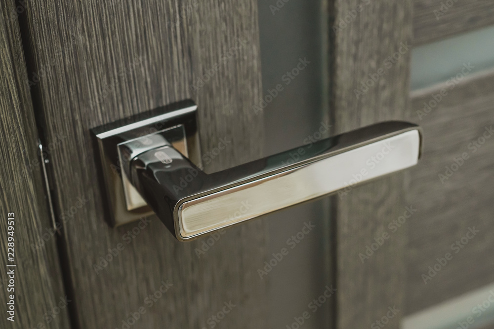 Door handle with lock. Door handle for door or Cabinet. Furniture accessories