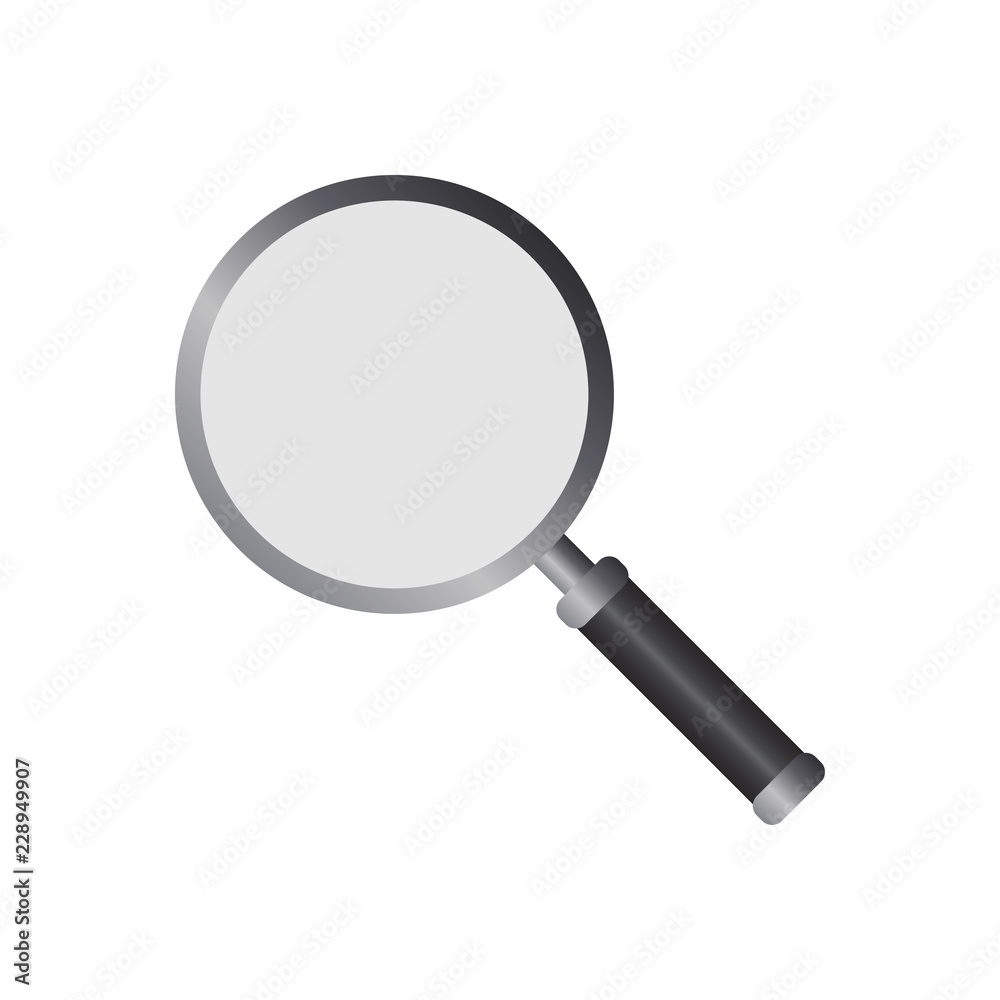 Magnifying glass logo icon design template vector illustration Magnifying glass logo icon design template vector illustration