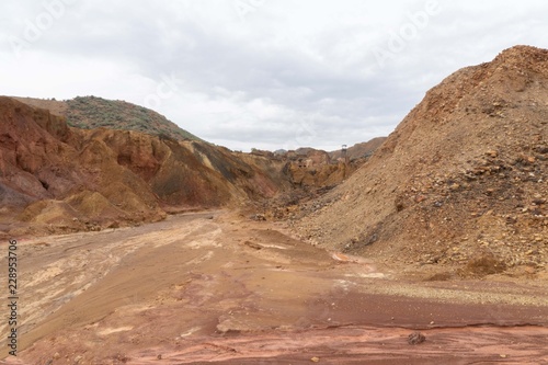Kupfermine Murcia Spanien
