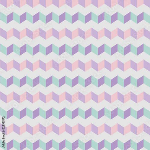Zigzag pattern. Geometric background flat style illustration. Texture for print, banner, web, flayer, cloth, textile