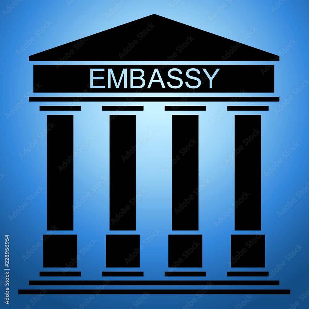 Fototapeta premium Palace. Embassy