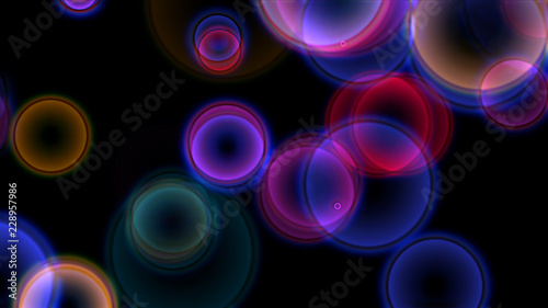 circles background abstract