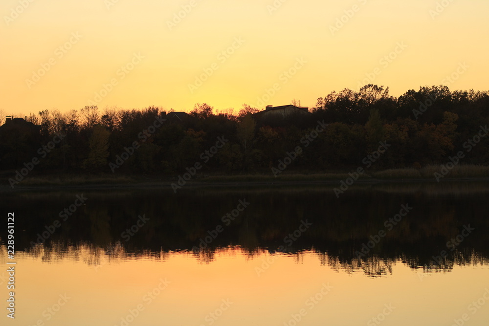 lake, sunset, water, landscape, sky, sunrise, nature, sun, river, trees lake, sunset, water, landscape, sky, sunrise, nature, sun, river, trees