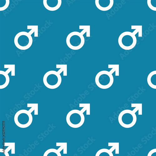 Men Symbol pattern. Endless Vector.
