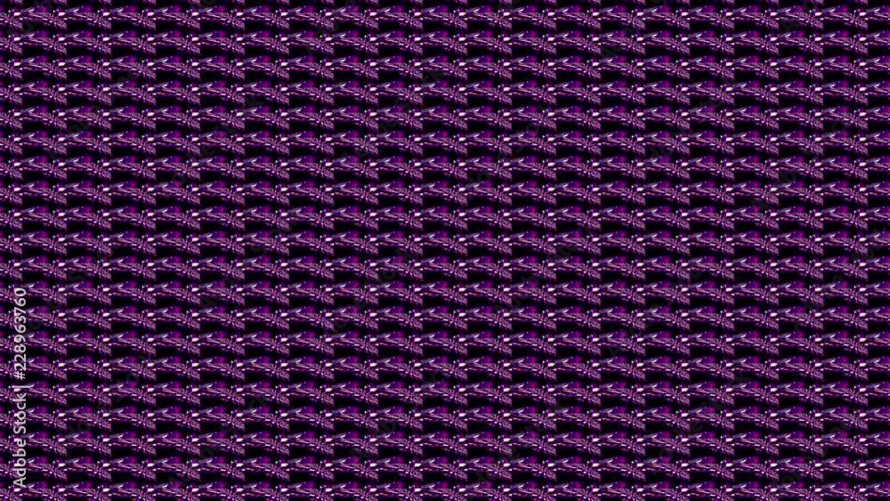 video abstracto con fondo negro y patron de seguimiento con una parte fija y otra en suaves movimiento en fondo negro y colores malva y azul