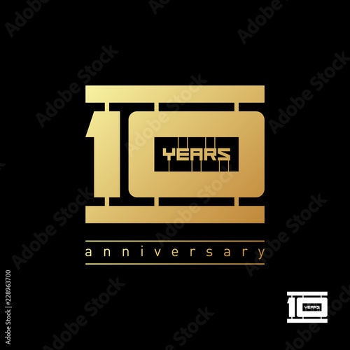 Modern gold symbol 