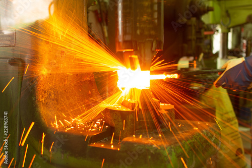 Blacksmith at work