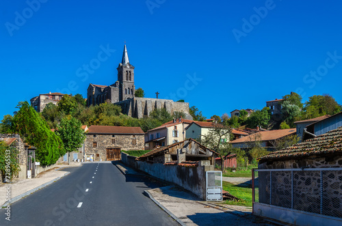 Lamothe Church and Castle