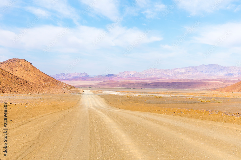 he roads of Namibia from Ai-Ais to Aus in Richtersveld Transfrontier Park.