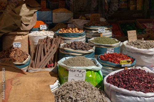 Orientalische Gewürze, Jordanien. 