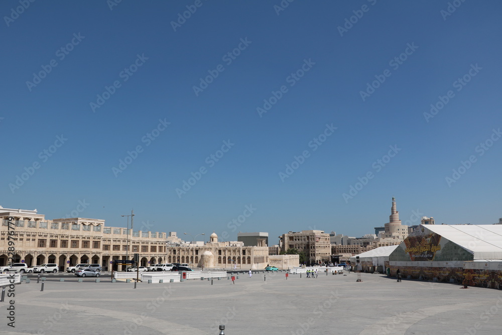 Obraz premium The Souq Waqif in Doha, Qatar