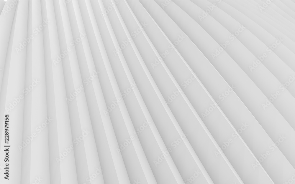 Obraz premium Abstract white background. Abstract Minimalistic Design. 3d rendering