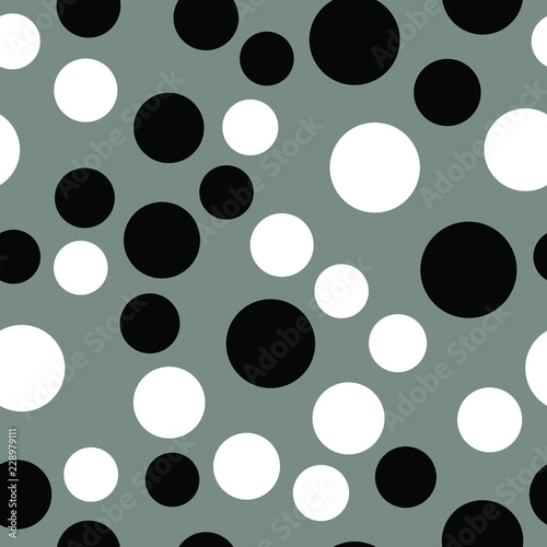 Rounds an circles Seamless vector EPS 10 Abstract geometric pattern. Multicolor Figures. Texture for print and Banner. Flat style