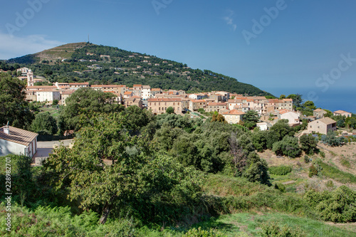 Paysages de Corse - Piana - Le village