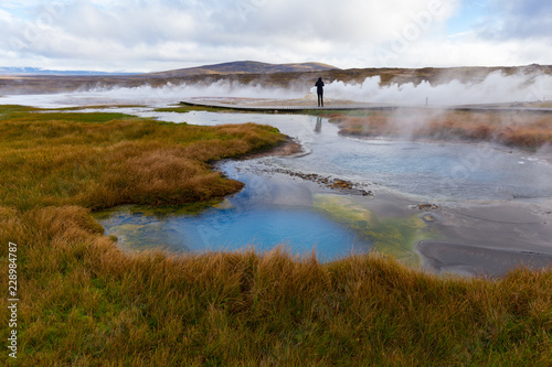 Island, Vulkanismus in Hveravellir photo