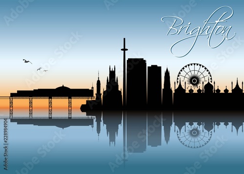 Brighton skyline - Egnland - United Kingdom