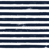 Dark blue and white ink striped seamless pattern texture background