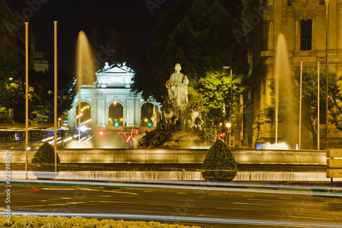 Plaza de Cibeles in Madrid, Spain