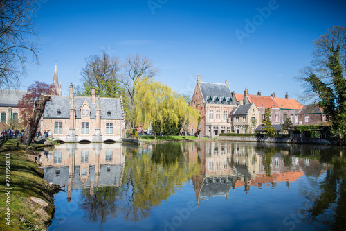 Minnewater Bruges Belgium