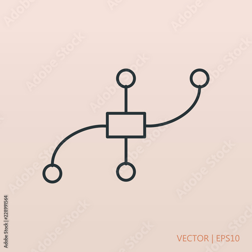 Vector simple icon. Design icon