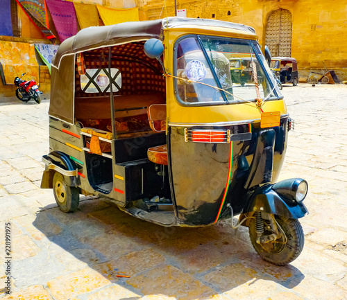 Moto rickshaw in Jaisalmer