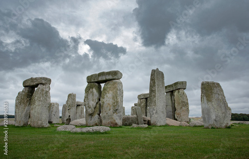 Stonehenge England Great Brittain. Megalitic dolmen photo