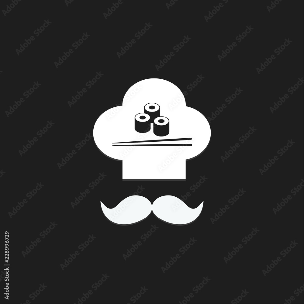 Concept design of the invitation sushi restaurant Concept design of the invitation sushi restaurant
