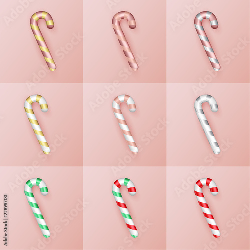 Merry Christmas elements design. Vector decorative, typography. Usable as banner, greeting card, gift package etc.