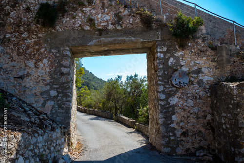 A road on the Rock of Gibraltar