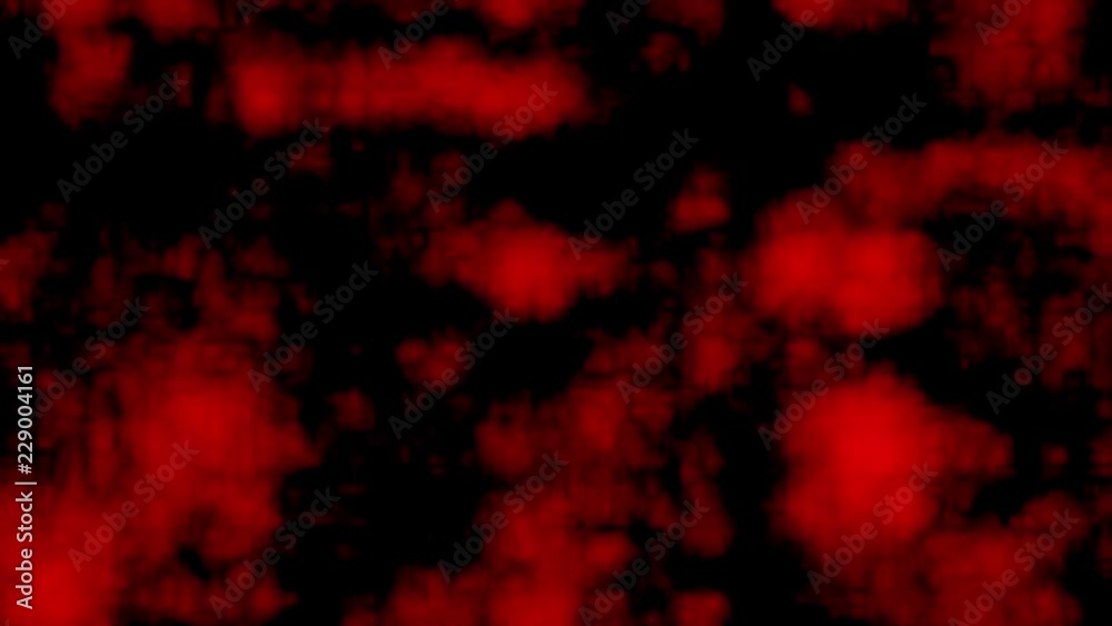 Clouds of blood circulating on a black background Clouds of blood circulating on a black background