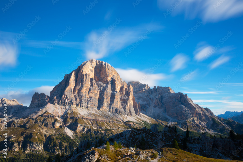 Mountain Cinque Torri (The Five Pillars) , Dolomites, Italy