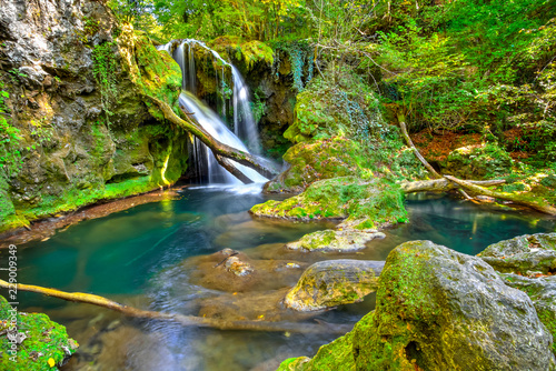 La Vaioaga waterfall, Romania