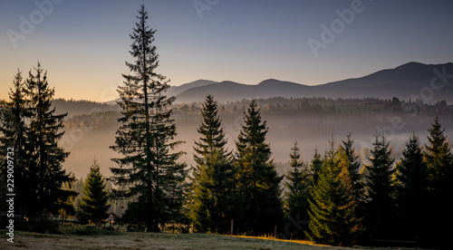 idyllic view of the Carpathian mountains © Ryan Carter Images