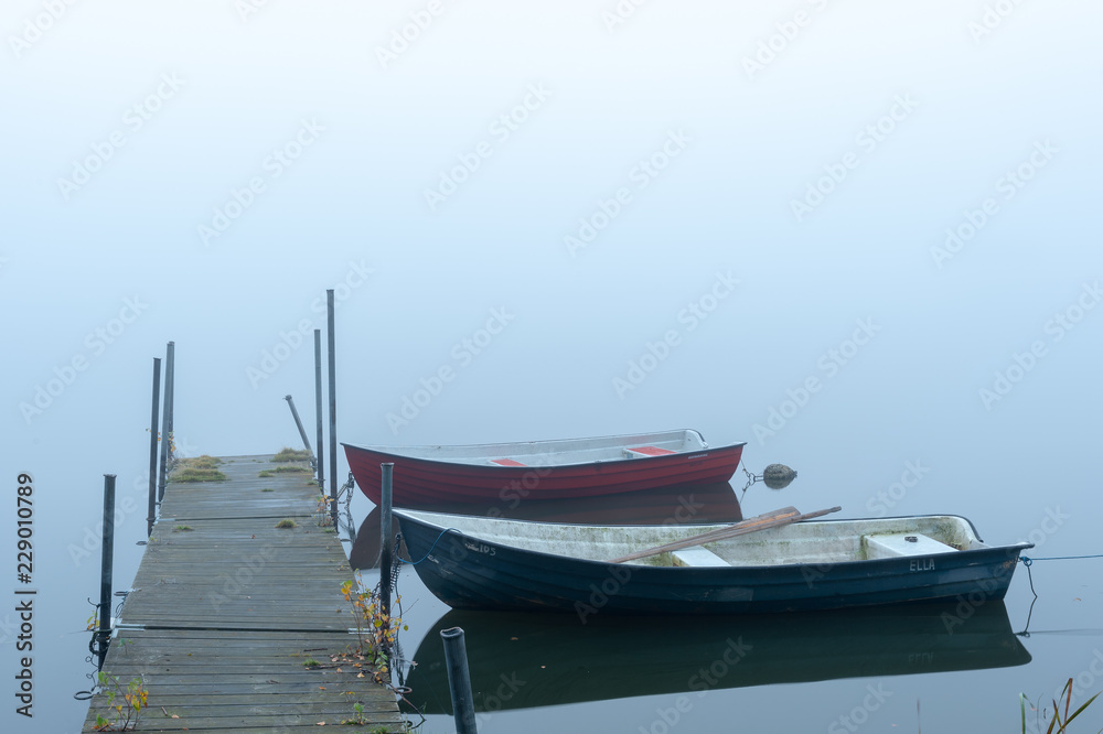Obraz premium Twin Boats