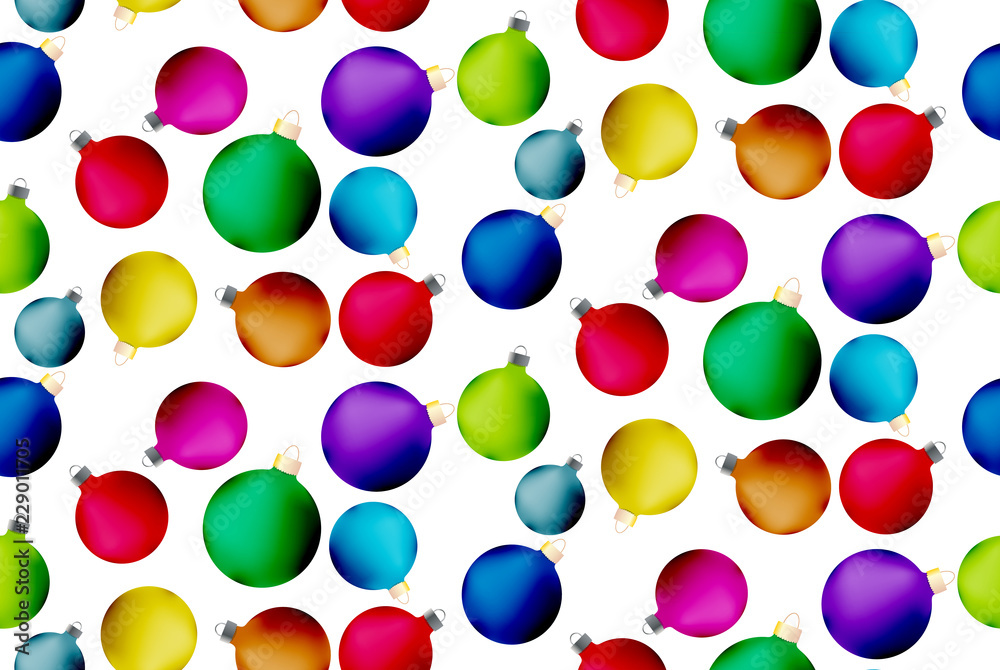 Christmas beautiful abstract graphic artistic wonderful bright holiday winter colorful toys illustration. Perfect for textile, wallpapers, backgrounds and greetings cards