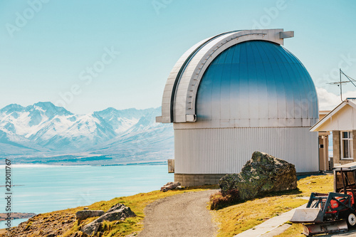 Mt. john observatory at New Zealand