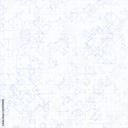 Blueprint microscheme background