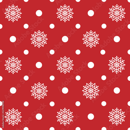 seamless christmas pattern with happy holidays phase text design vintage
