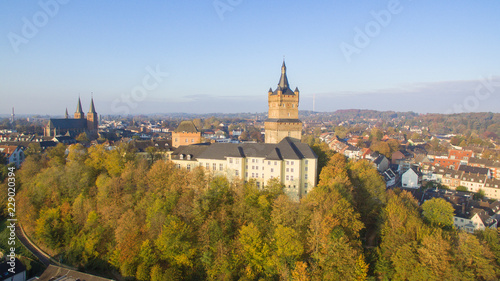 The Schwanenburg castle in Cleves  Germany