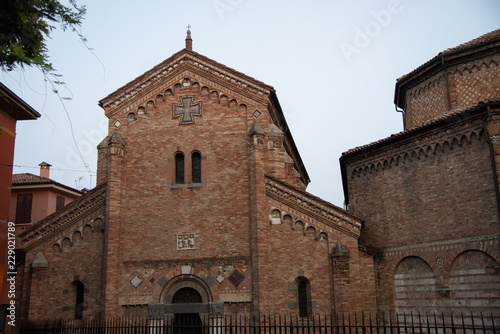 The Basilica di Santo Stefano, Bologna, Italy, also known as Sette Chiese (Seven Churches), is the most peculiar in Bologna.  © Roza_Sean