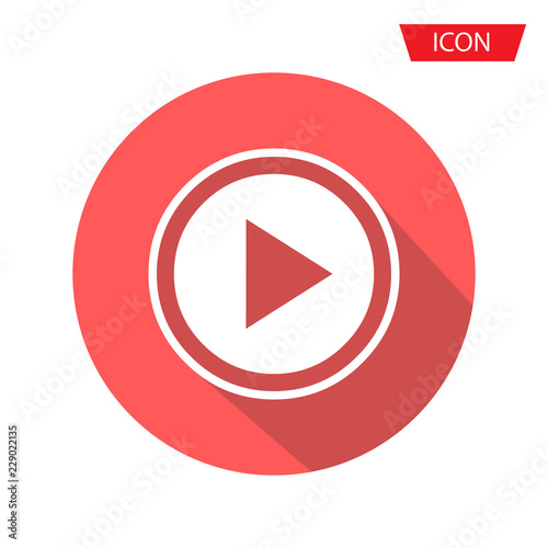 Free Download Play icon vector,button play icon vector isolated on background. - GFXLoad