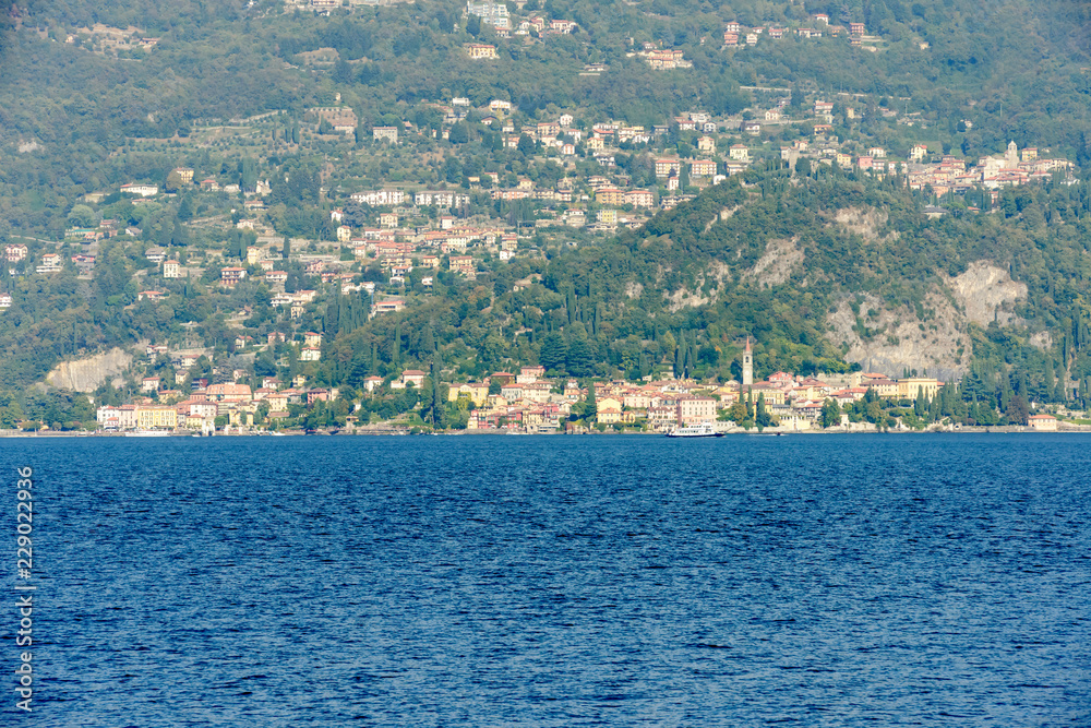 Varenna village on Como lake, Italy
