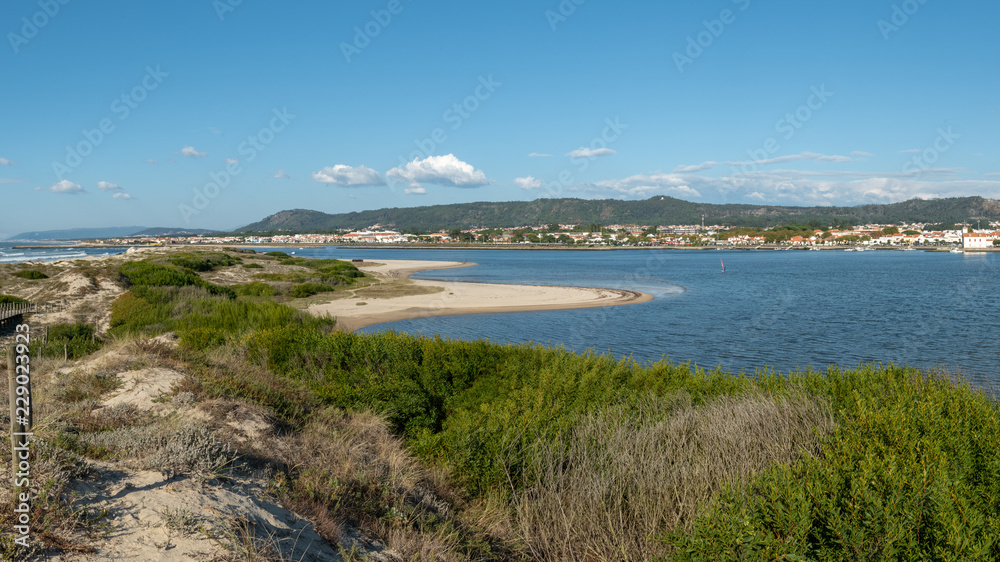 View of the estuary of Cavado river