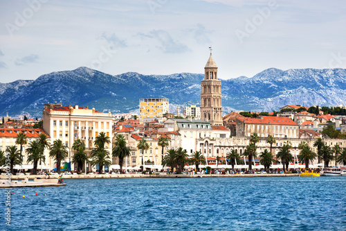Beautiful city of Split in Croatia