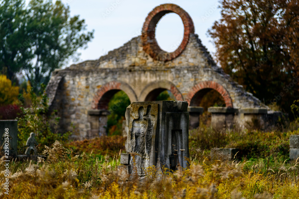 Remains of Rolling Mill in Nietulisko Duze (Poland) from XIX centaury.