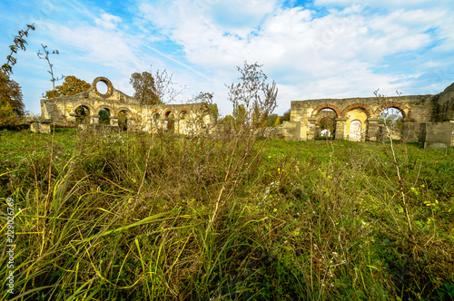 Remains of Rolling Mill in Nietulisko Duze (Poland) from XIX centaury. photo