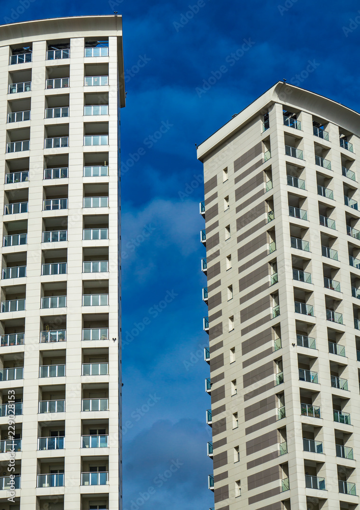 Modern architecture in Genoa, Italy