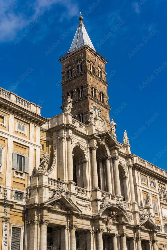 Church Santa Maria Maggiore in Rome, Italy